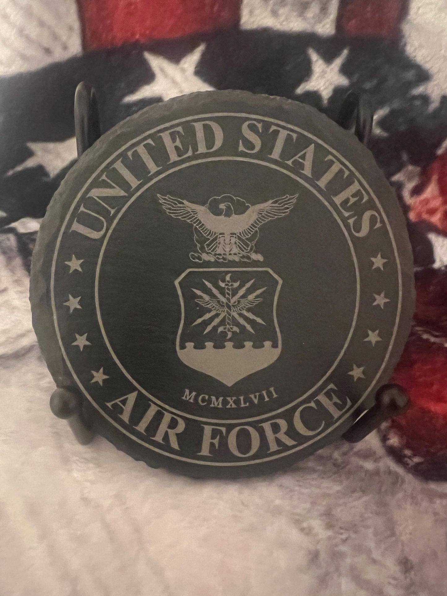 Air Force Design Slate Coaster